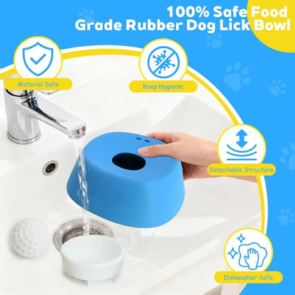 Mess-Free Feeding Bowl for Calm & Happy Dogs